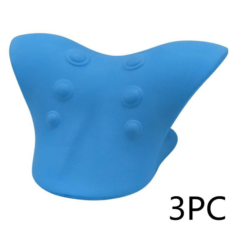 Muscle Relaxation Traction Neck Stretcher Shoulder Massage Pillow Relieve Pain Spine Correction